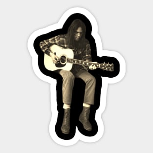 Neil young Sticker